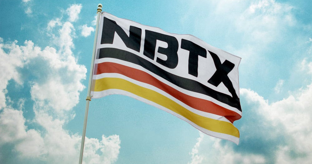 RIVER ROAD CLOTHING Drinkware & Accessories NBTX Flag (New Braunfels, Texas)