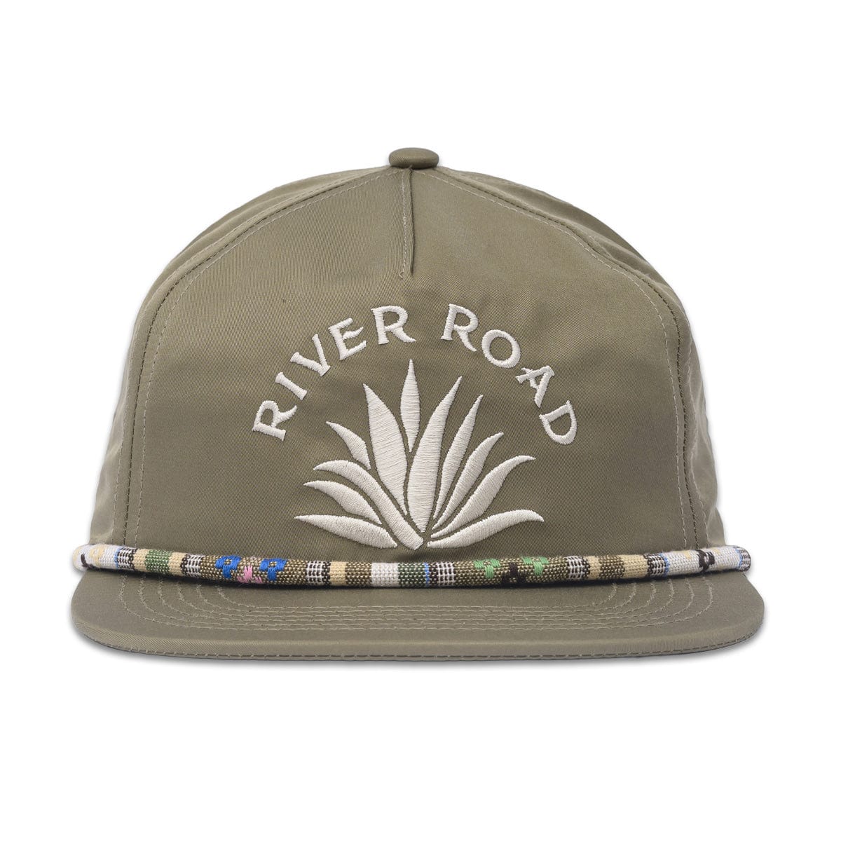 RIVER ROAD CLOTHING Hats Agave Snapback Hat | Olive
