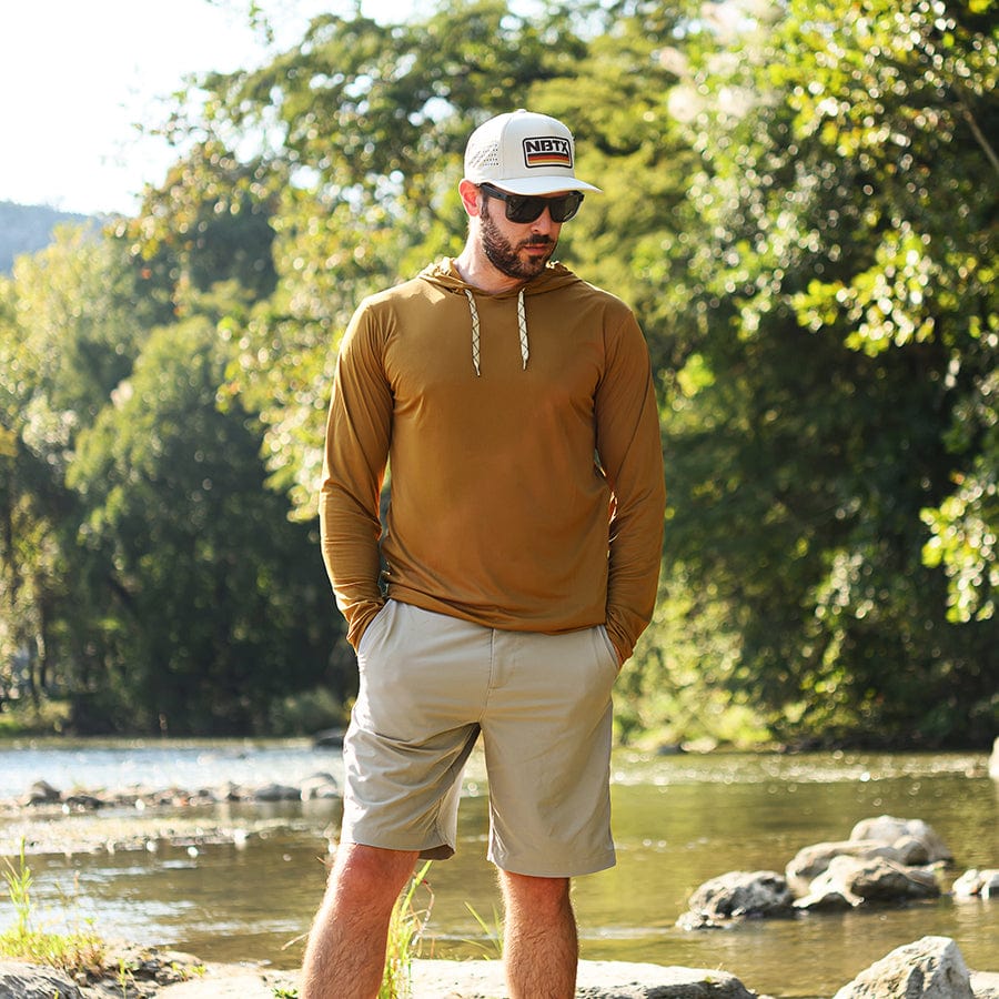 RIVER ROAD CLOTHING Hats NBTX PERF Snapback Hat | Sand