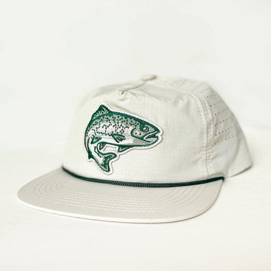 RIVER ROAD CLOTHING Hats Rainbow Trout Snapback Hat
