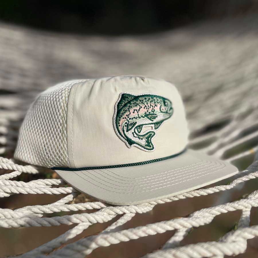 RIVER ROAD CLOTHING Hats Rainbow Trout Snapback Hat (YOUTH)