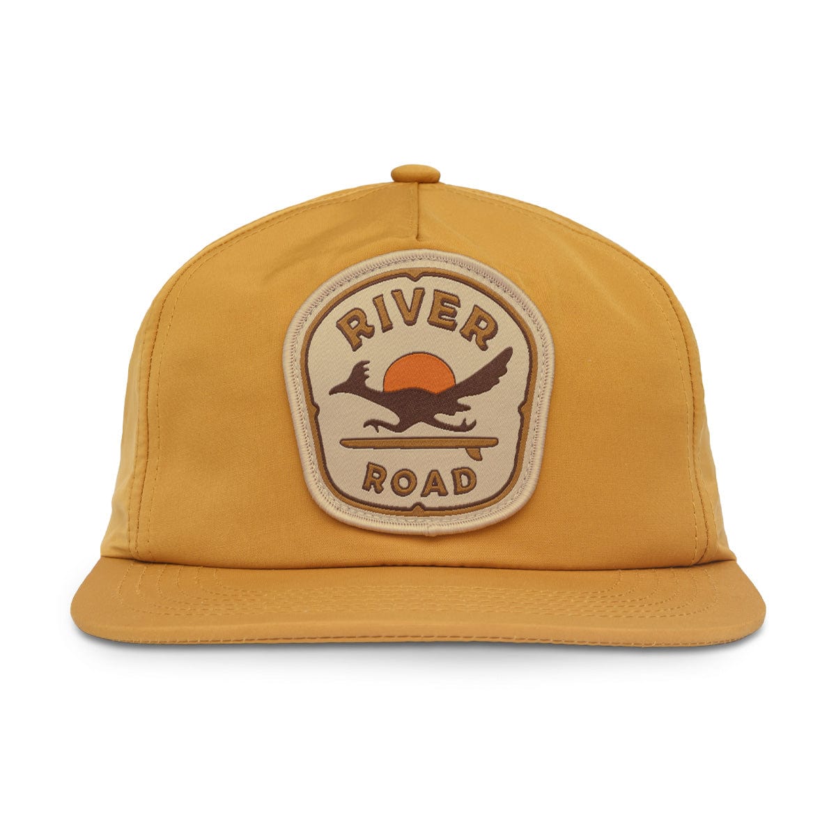 RIVER ROAD CLOTHING Hats Roadie the Roadrunner Snapback Hat | Gold