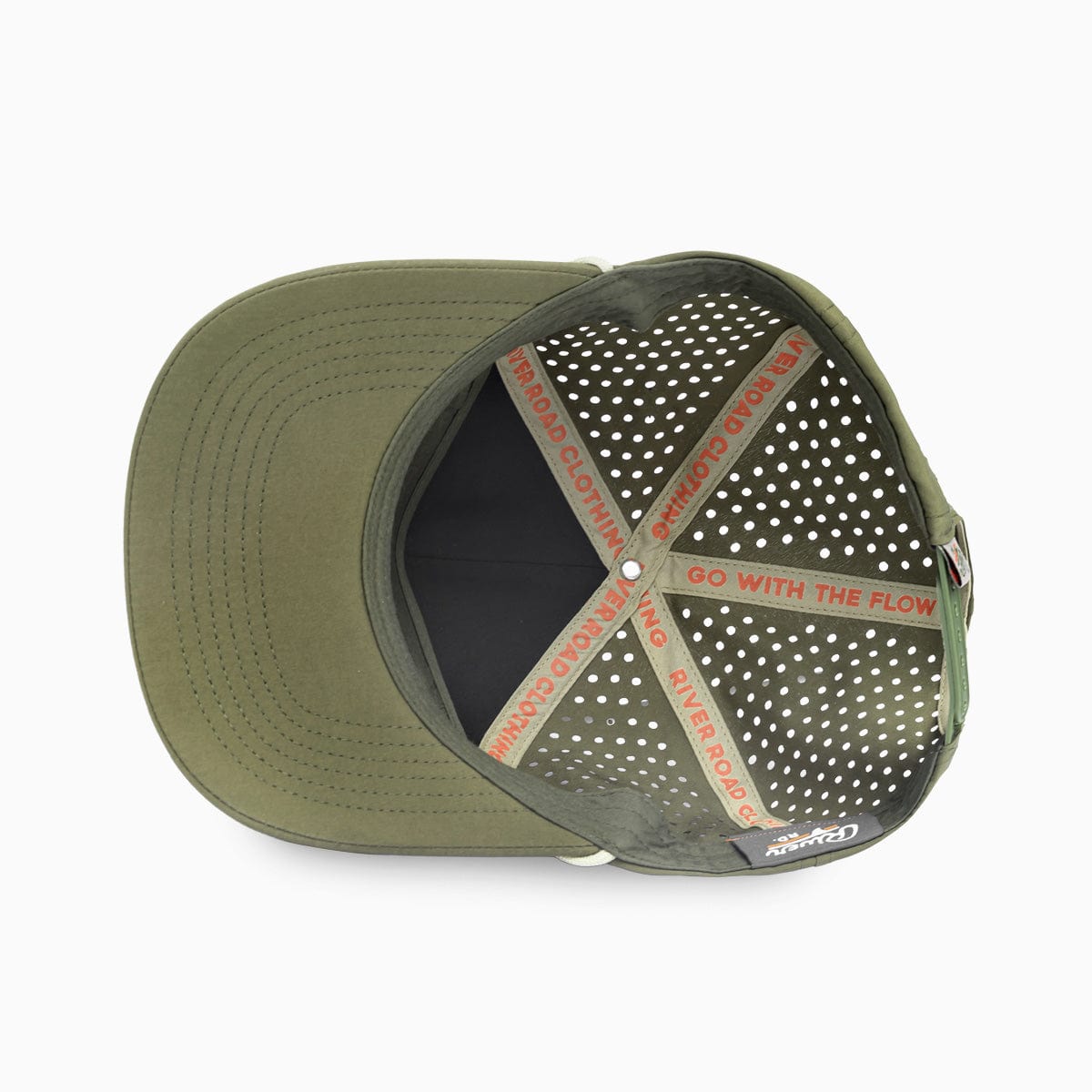 RIVER ROAD CLOTHING Hats Texas Fly Snapback Hat | Olive