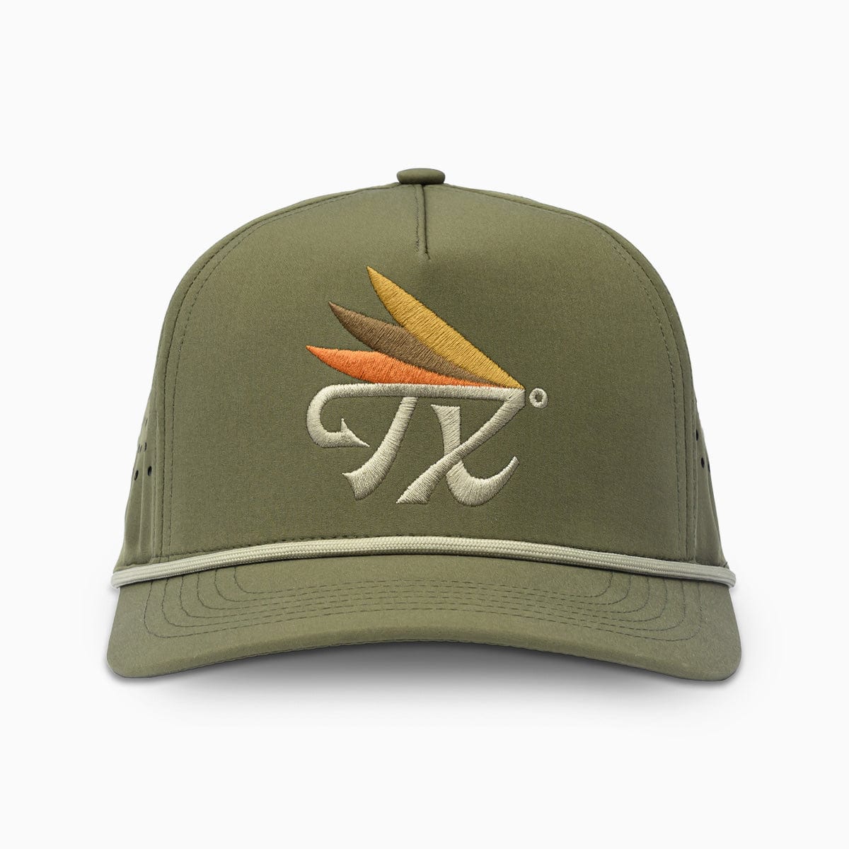 RIVER ROAD CLOTHING Hats Texas Fly Snapback Hat | Olive