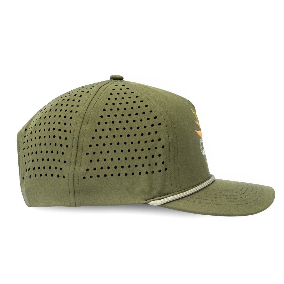 RIVER ROAD CLOTHING Hats Texas Fly Snapback Hat | Olive