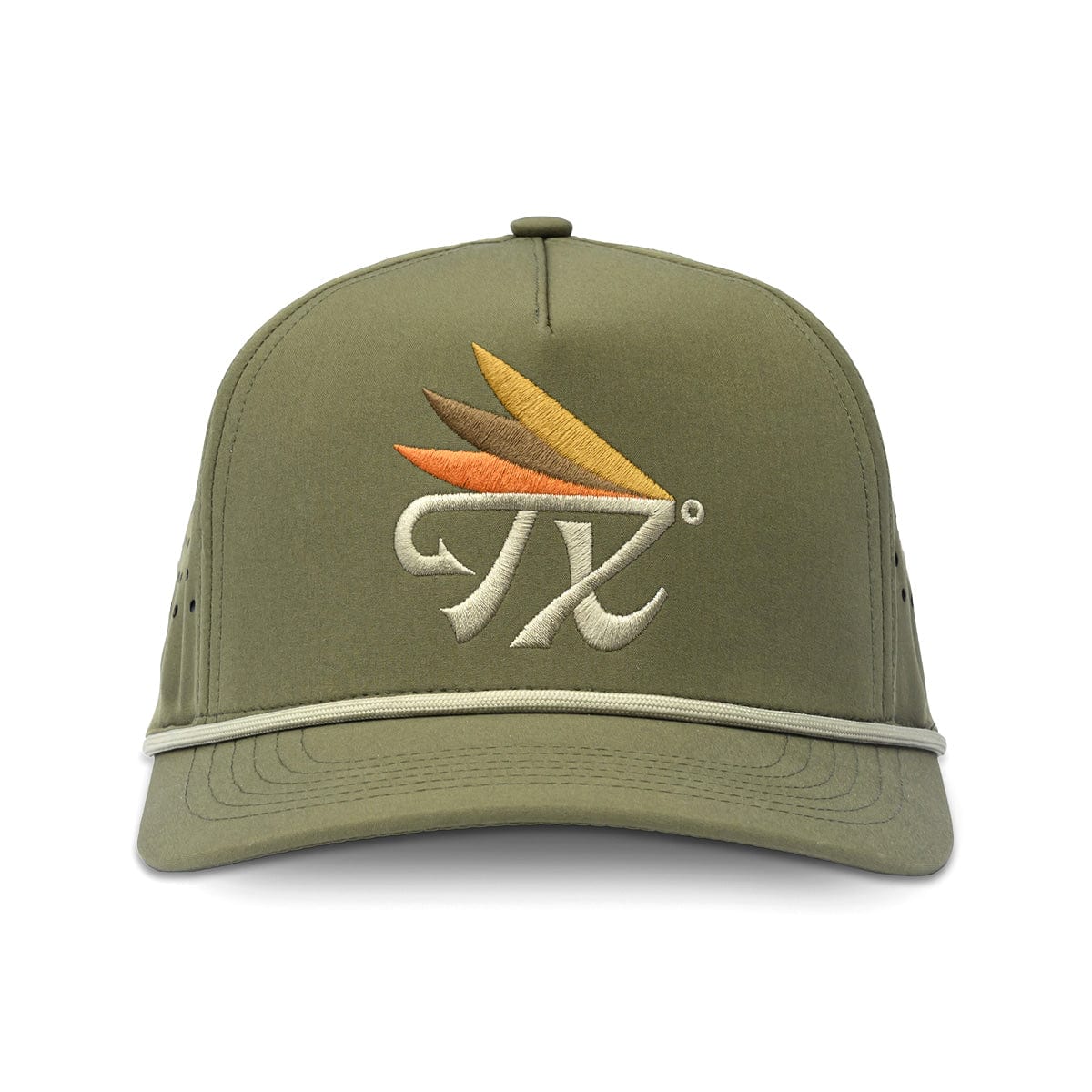 RIVER ROAD CLOTHING Hats Texas Fly Snapback Hat | Olive