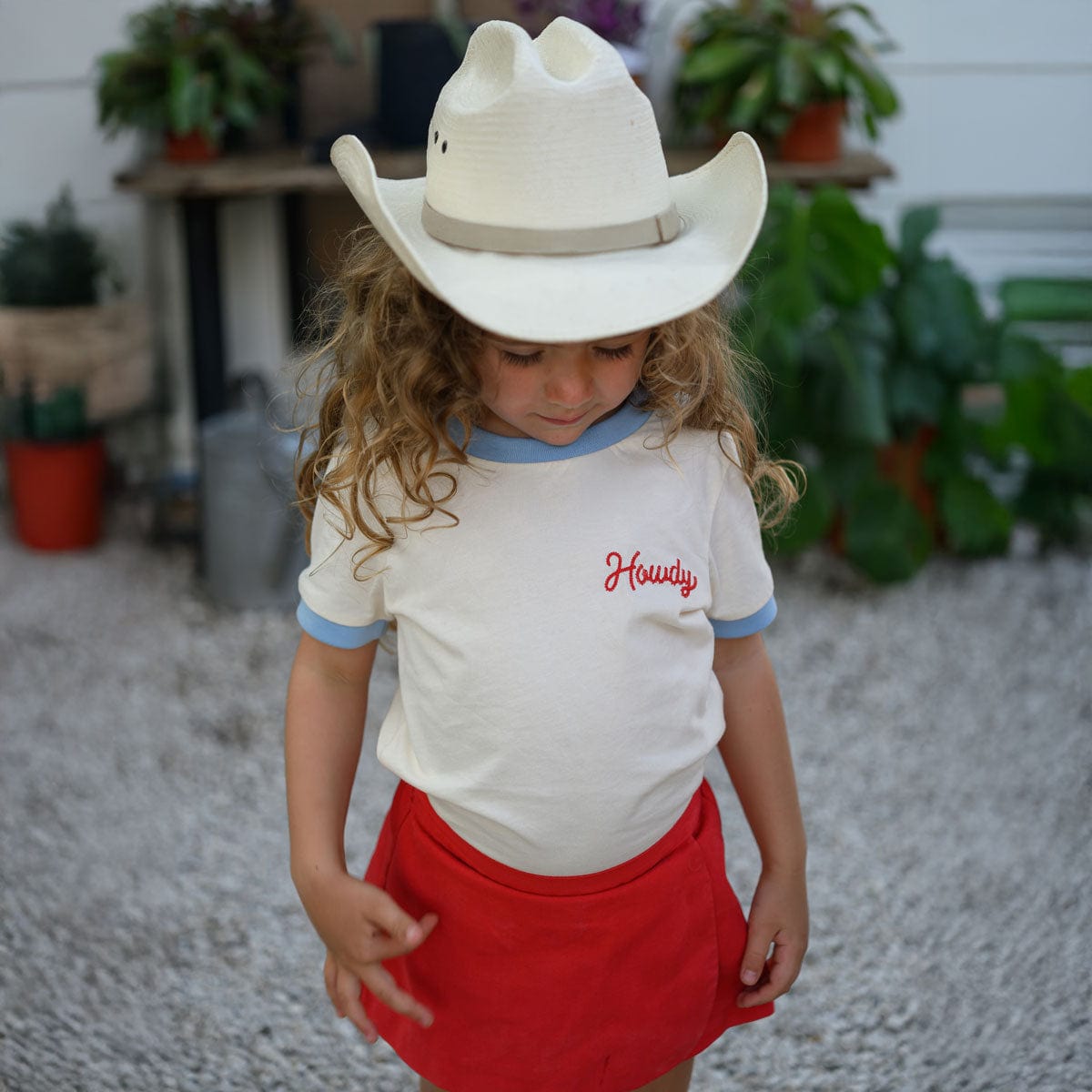 RIVER ROAD CLOTHING Shirts Howdy Vintage Ringer (Youth)