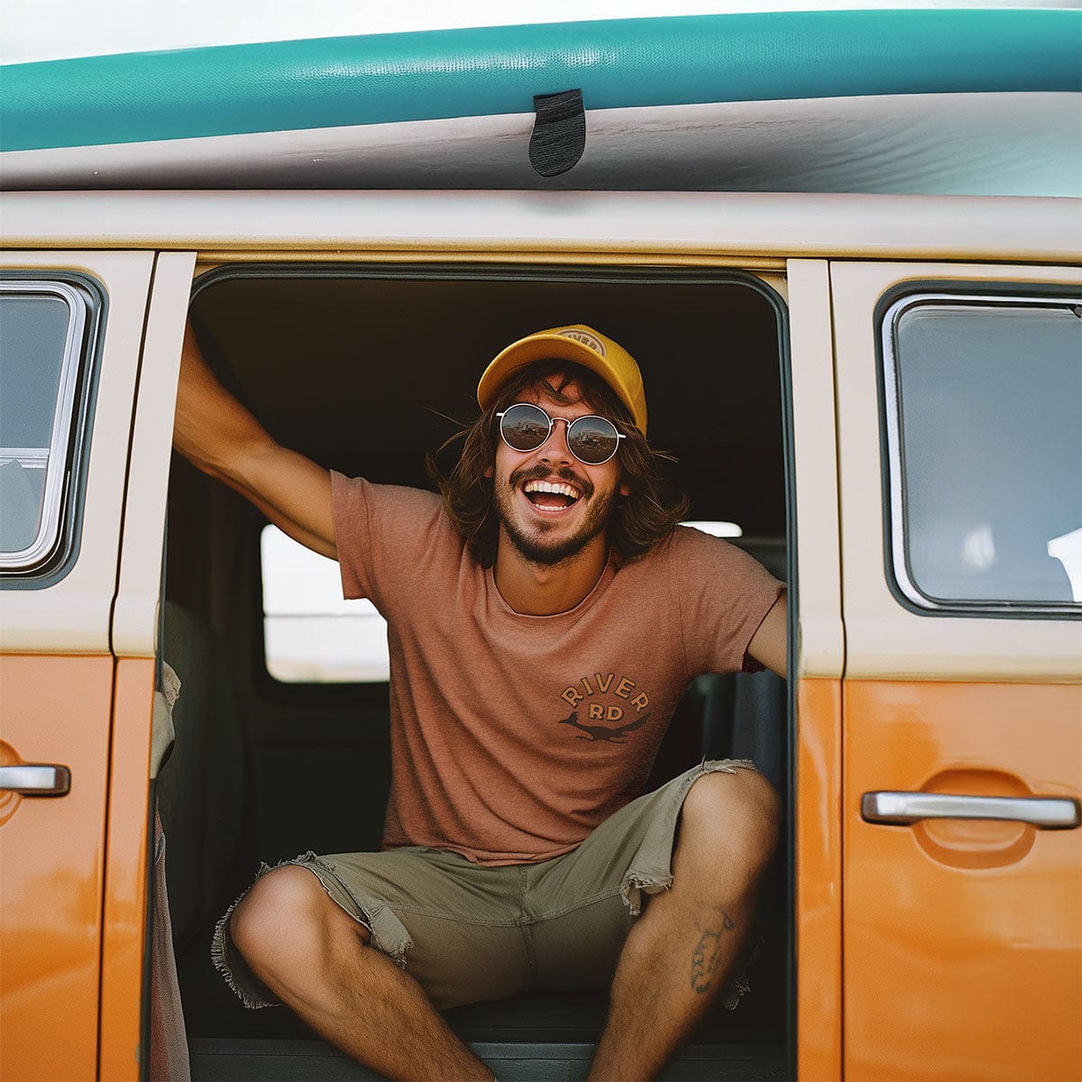 RIVER ROAD CLOTHING Shirts ROADIE The River Road Mascot | 2 Color Options