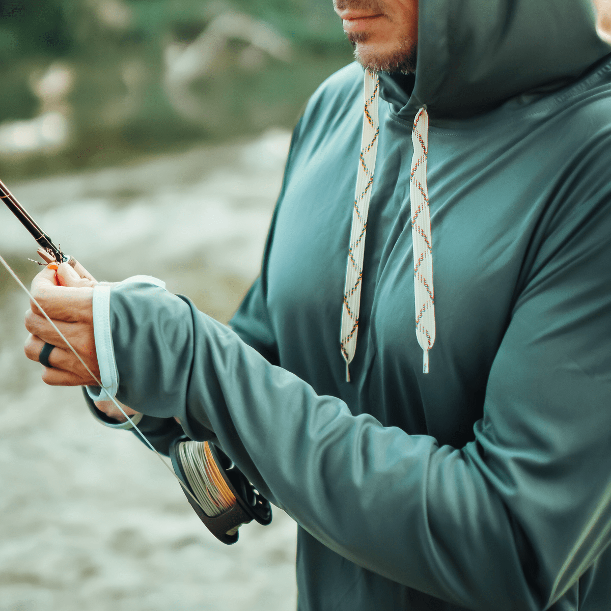 RIVER ROAD CLOTHING Shirts UPF Drift Hoodie