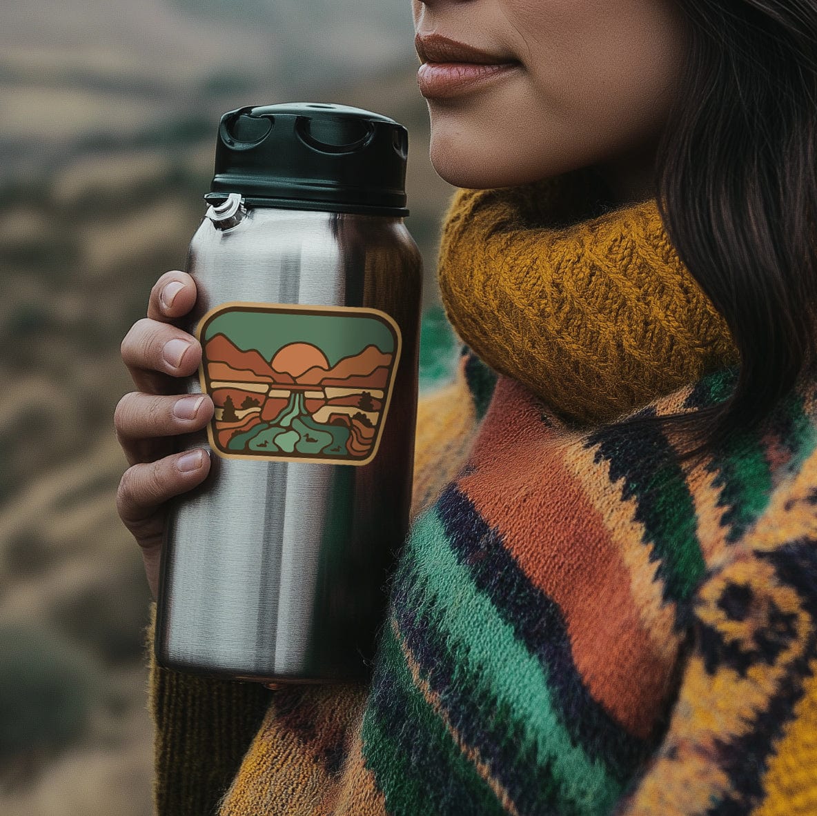 RIVER ROAD CLOTHING Stickers Dam Sticker