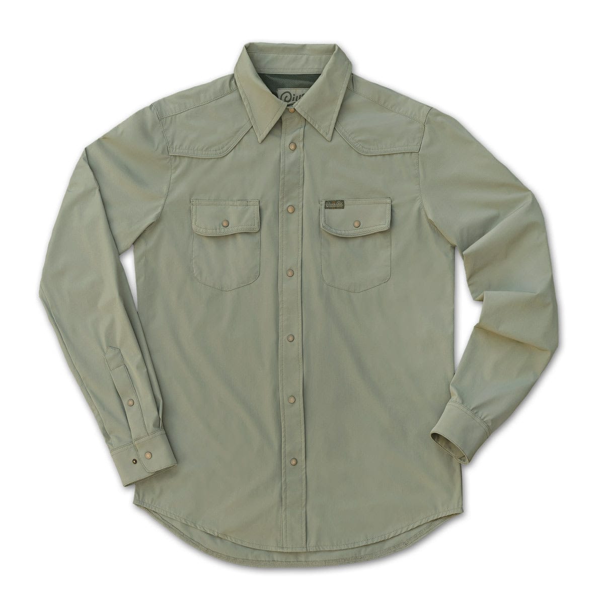 RIVER ROAD CLOTHING CO. Shirts Rio Lightweight Pearl Snap Shirts (Long Sleeve)