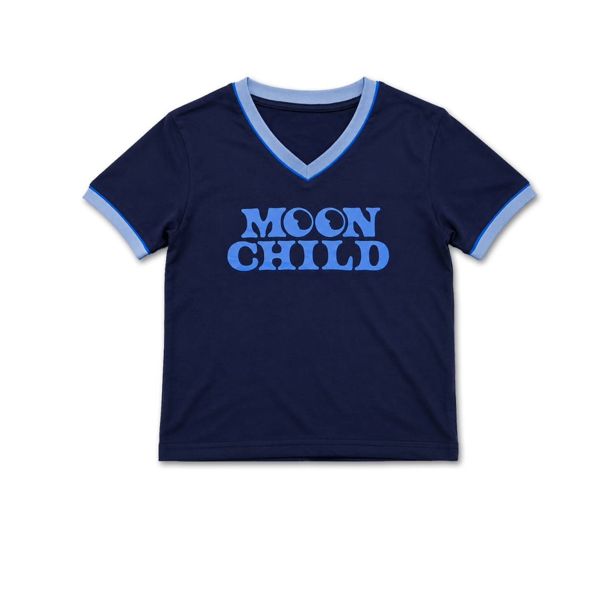 RIVER ROAD CLOTHING Shirts Moon Child Vintage Ringer (Youth)