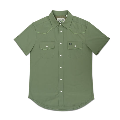 RIVER ROAD CLOTHING CO. Shirts Fern / S Rio Pearl Snap Shirts (Short Sleeve)