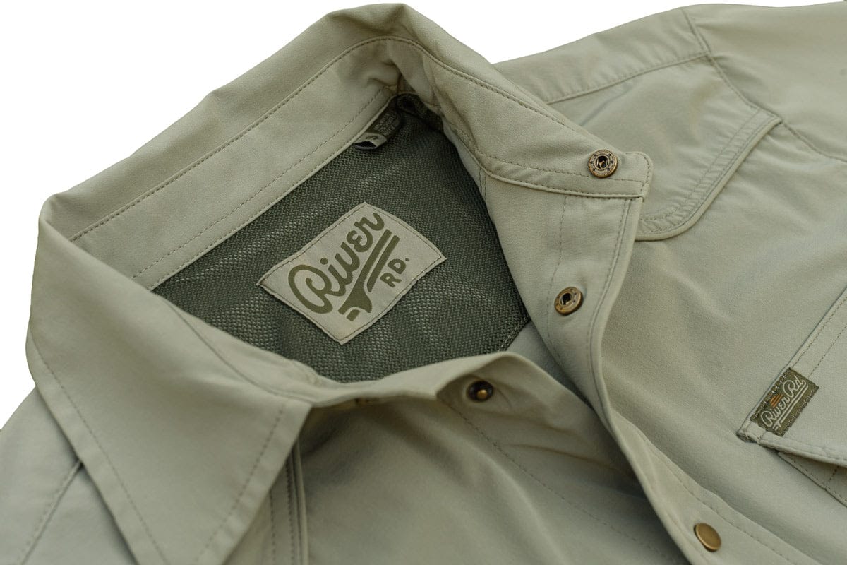 RIVER ROAD CLOTHING CO. Shirts Rio Lightweight Pearl Snap Shirts (Long Sleeve)