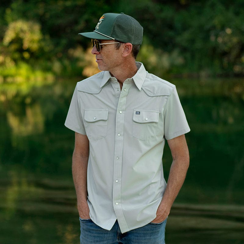 RIO Pearl Snap Shirts (Short Sleeve) Pebble / 2XL RIO Pearl Snap Shirts (Short Sleeve) Pebble / 2XL