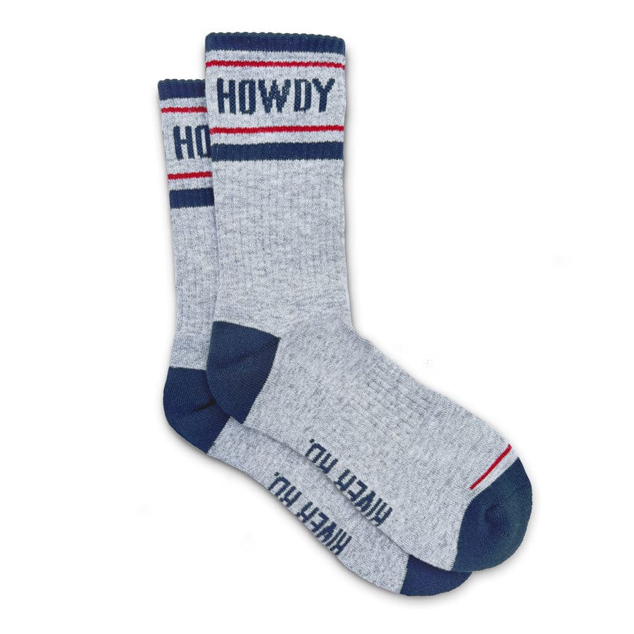 RIVER ROAD CLOTHING Drinkware & Accessories 7-11ish Howdy Gym Socks