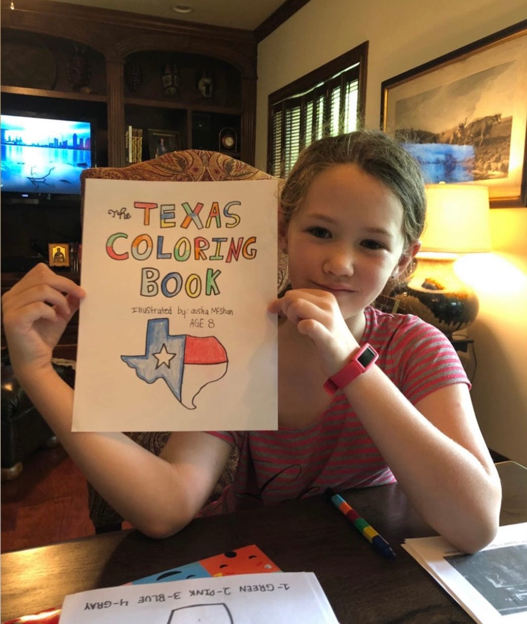 RIVER ROAD CLOTHING Drinkware & Accessories Free Texas Coloring Book