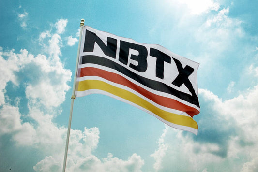 RIVER ROAD CLOTHING Drinkware & Accessories NBTX Flag (New Braunfels, Texas)