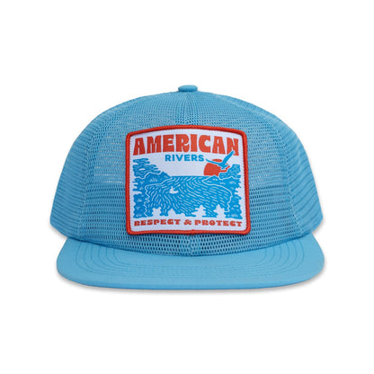 RIVER ROAD CLOTHING Hats American Rivers Mesh Snapback Hat | Ice