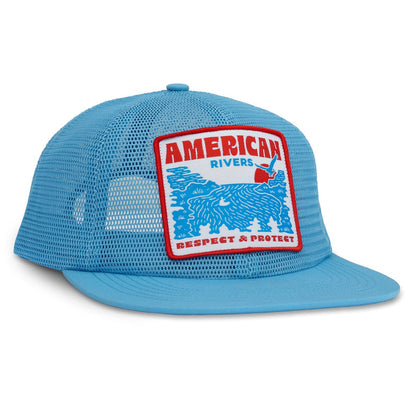 RIVER ROAD CLOTHING Hats American Rivers Mesh Snapback Hat | Ice