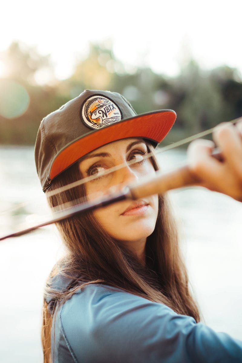 RIVER ROAD CLOTHING Hats German Trout Rope Snapback Hat