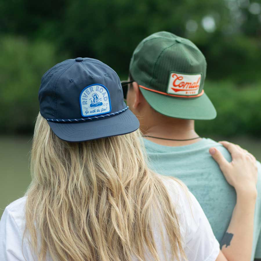 RIVER ROAD CLOTHING Hats Go With The Flow Snapback Hat