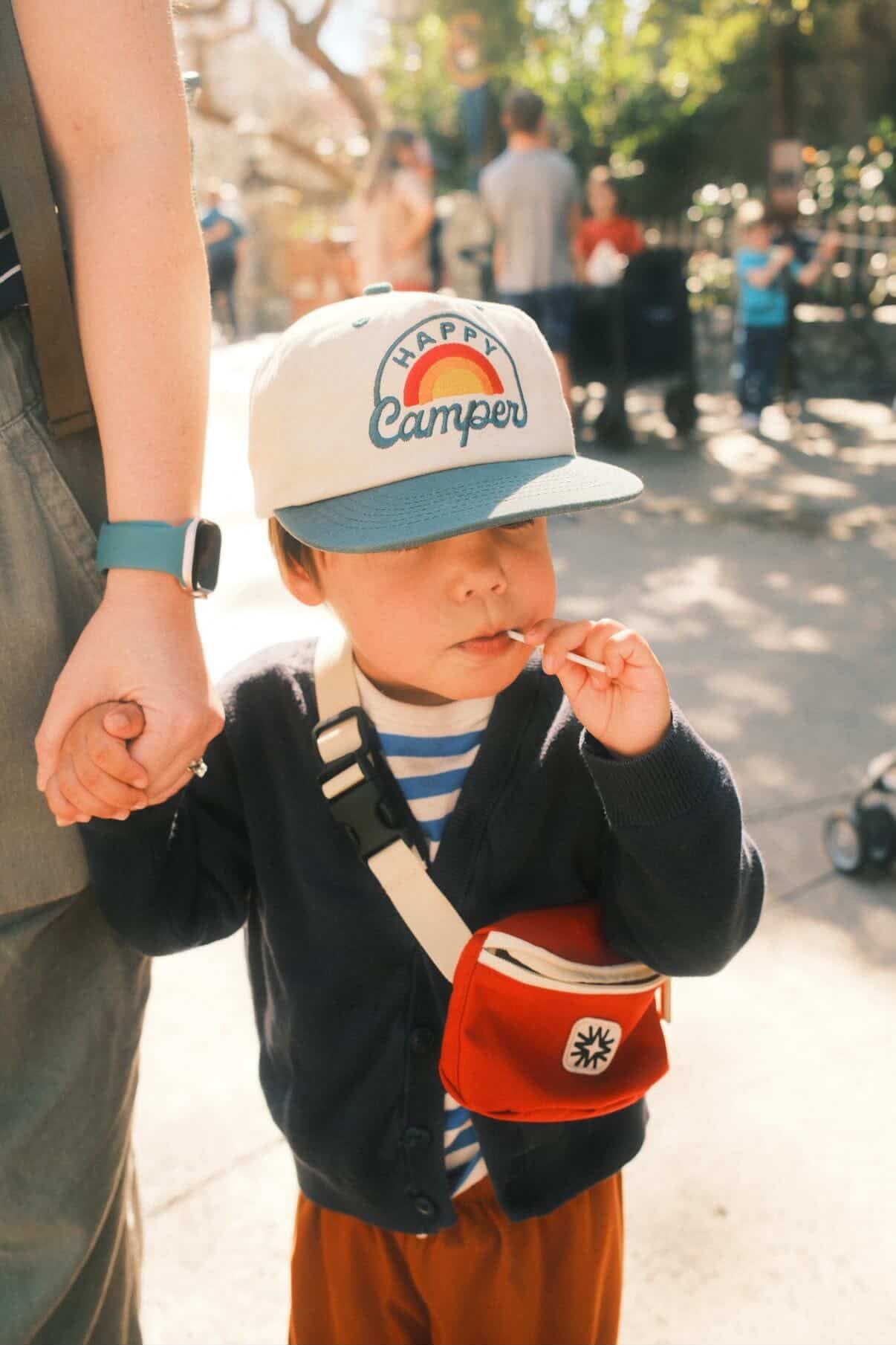 RIVER ROAD CLOTHING Hats Happy Camper Snapback Hat (Youth)