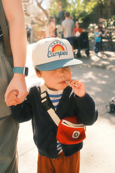 RIVER ROAD CLOTHING Hats Happy Camper Snapback Hat (Youth)