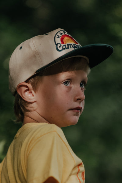 RIVER ROAD CLOTHING Hats Happy Camper Snapback Hat (Youth)