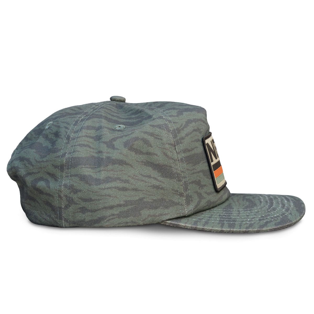 NBTX Snapback Rope Hat (Woodland Camo) | Stash Pocket Hat – RIVER