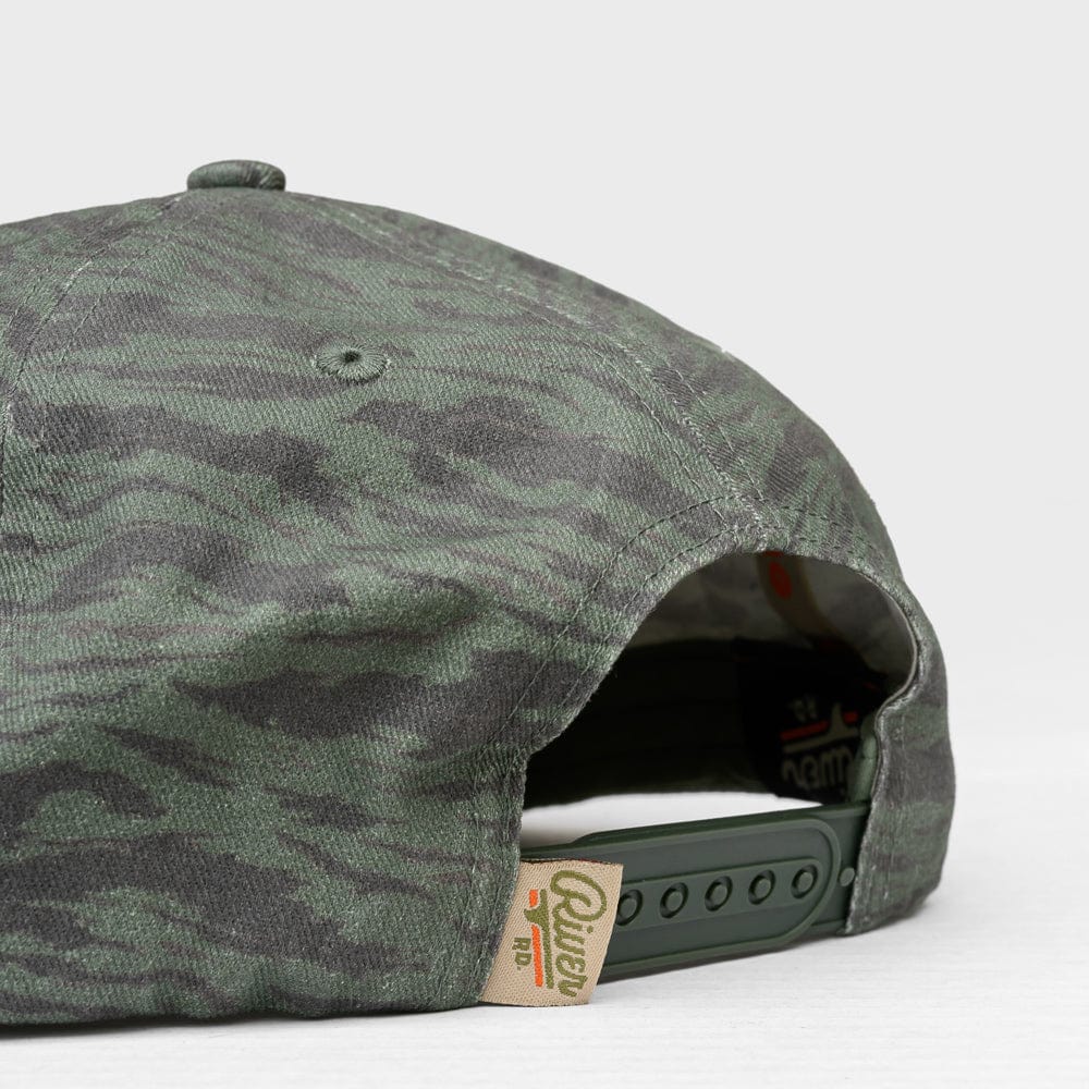 RIVER ROAD CLOTHING Hats Hunter Green / Beige Shootin' Blanks Snapback Rope Hat | Woodland