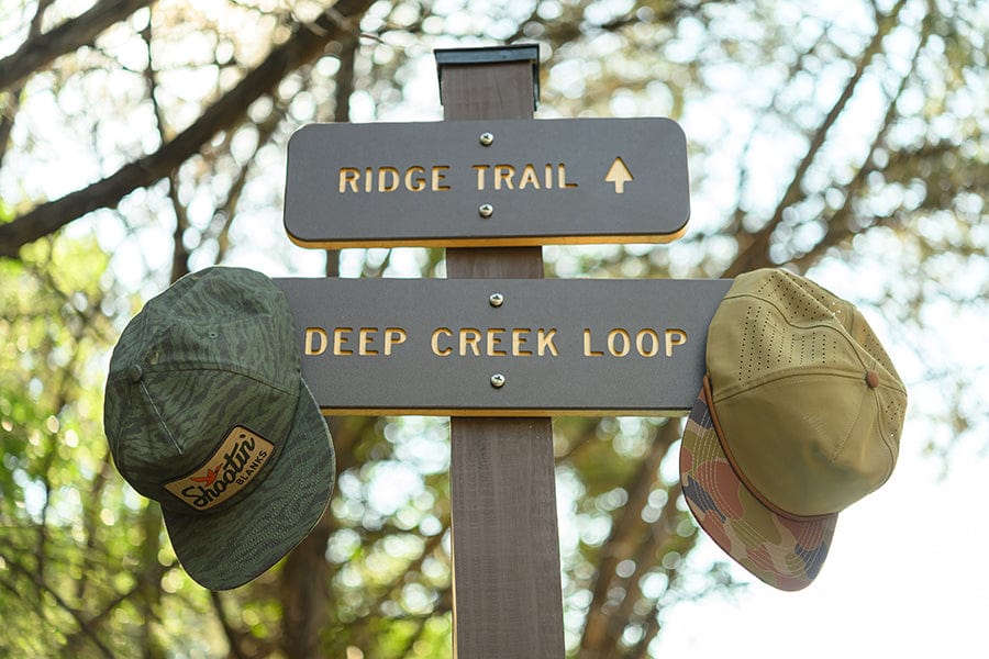 RIVER ROAD CLOTHING Hats Hunter Green / Beige Shootin' Blanks Snapback Rope Hat | Woodland