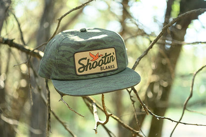 RIVER ROAD CLOTHING Hats Hunter Green / Beige Shootin' Blanks Snapback Rope Hat | Woodland