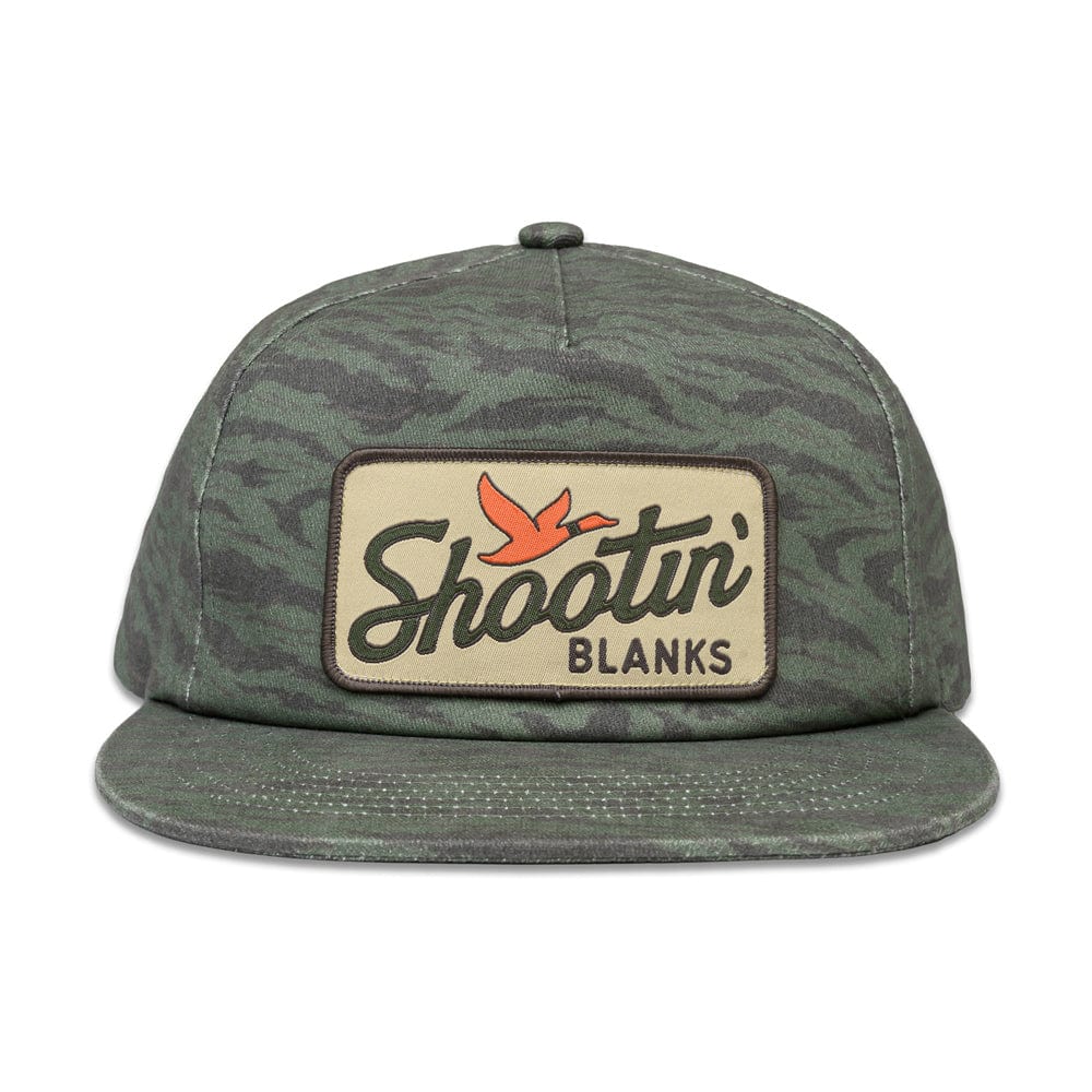 RIVER ROAD CLOTHING Hats Hunter Green / Beige Shootin' Blanks Snapback Rope Hat | Woodland