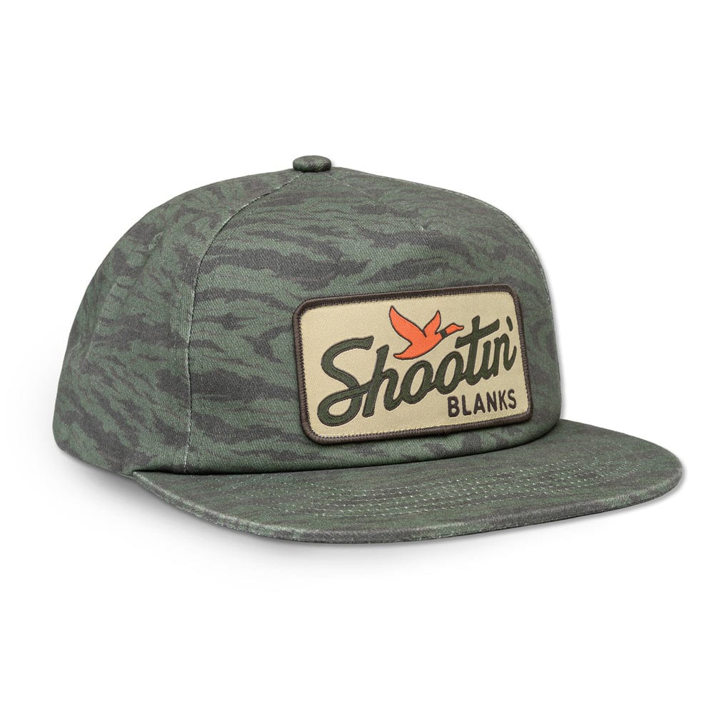 RIVER ROAD CLOTHING Hats Hunter Green / Beige Shootin' Blanks Snapback Rope Hat | Woodland