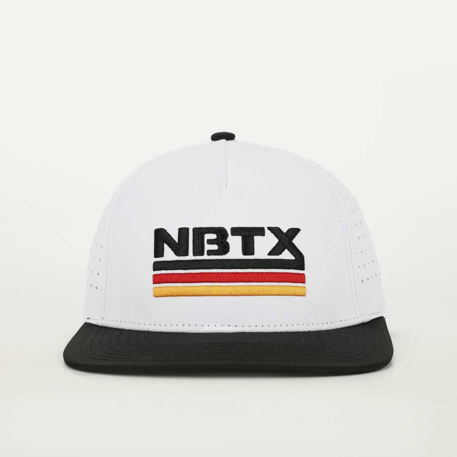 RIVER ROAD CLOTHING Hats NBTX H2O Snapback Hat | White