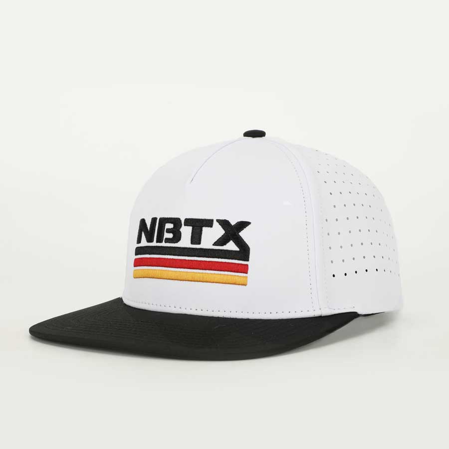 RIVER ROAD CLOTHING Hats NBTX H2O Snapback Hat | White