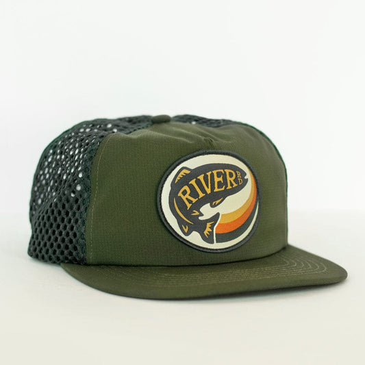 RIVER ROAD CLOTHING Hats River Rd Fishtail Strapback Hat