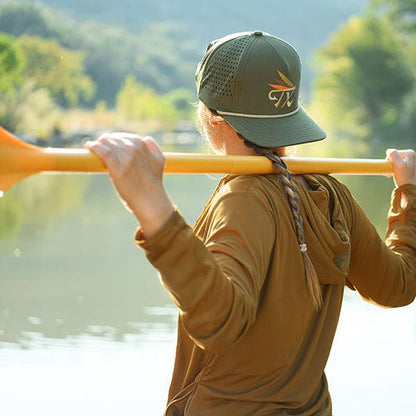 RIVER ROAD CLOTHING Hats Texas Fly Snapback Hat | Olive