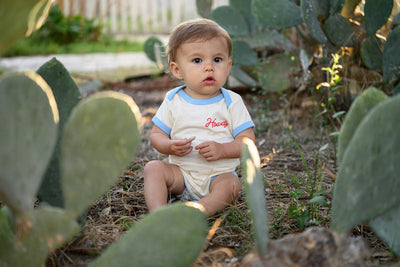 RIVER ROAD CLOTHING Onesies Howdy Vintage Ringer (Onesie)