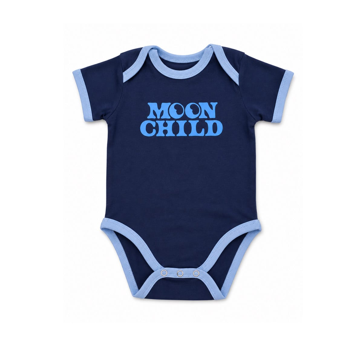 RIVER ROAD CLOTHING Onesies Moon Child Vintage Ringer (Onesie)