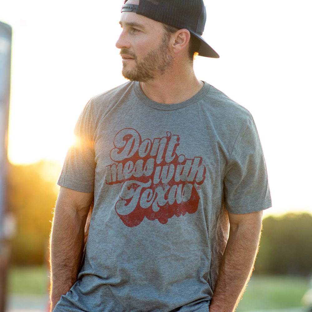 RIVER ROAD CLOTHING Shirts Don't Mess With Texas® | Grey