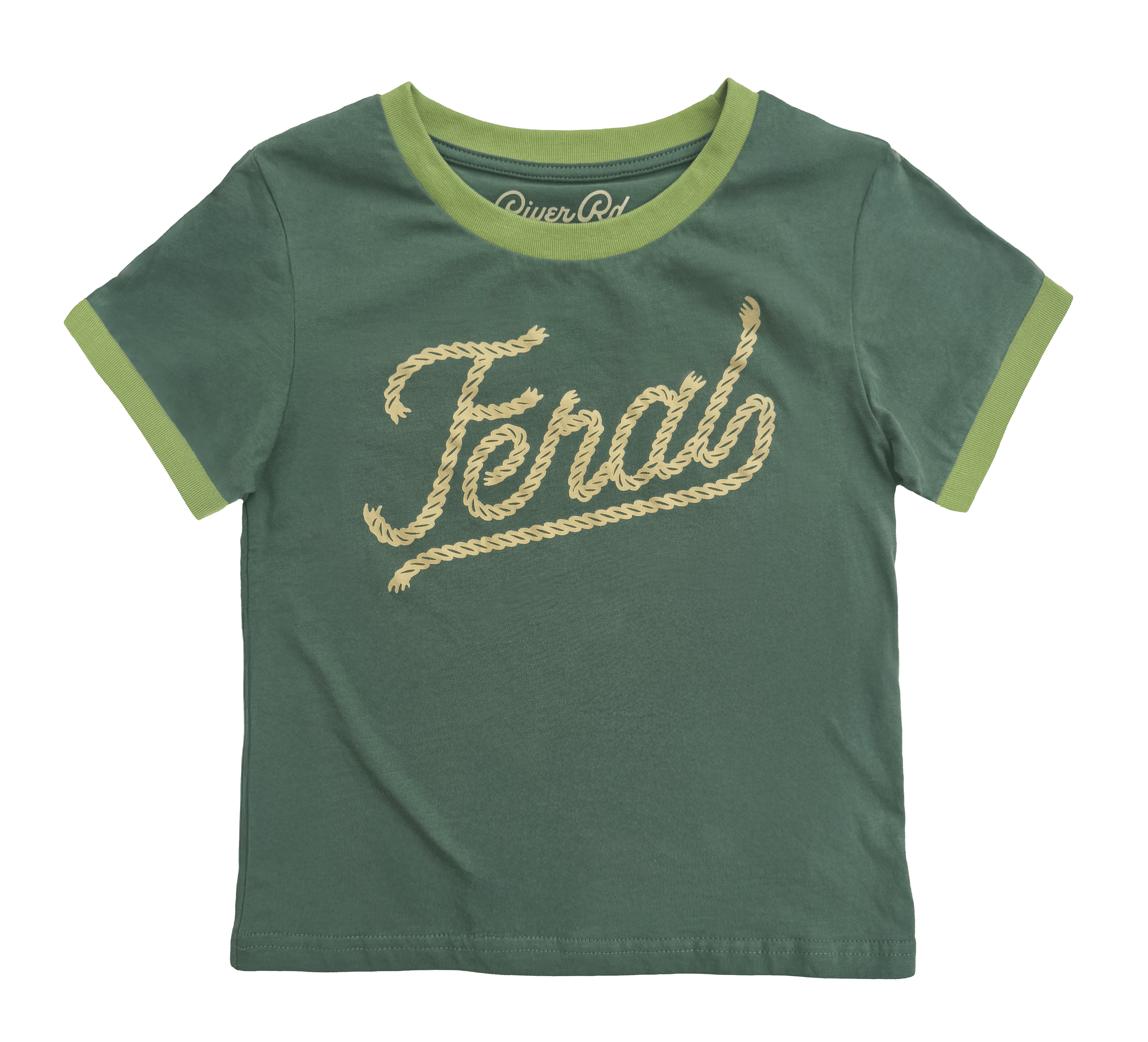 RIVER ROAD CLOTHING Shirts Feral Vintage Ringer | Forest (Youth)