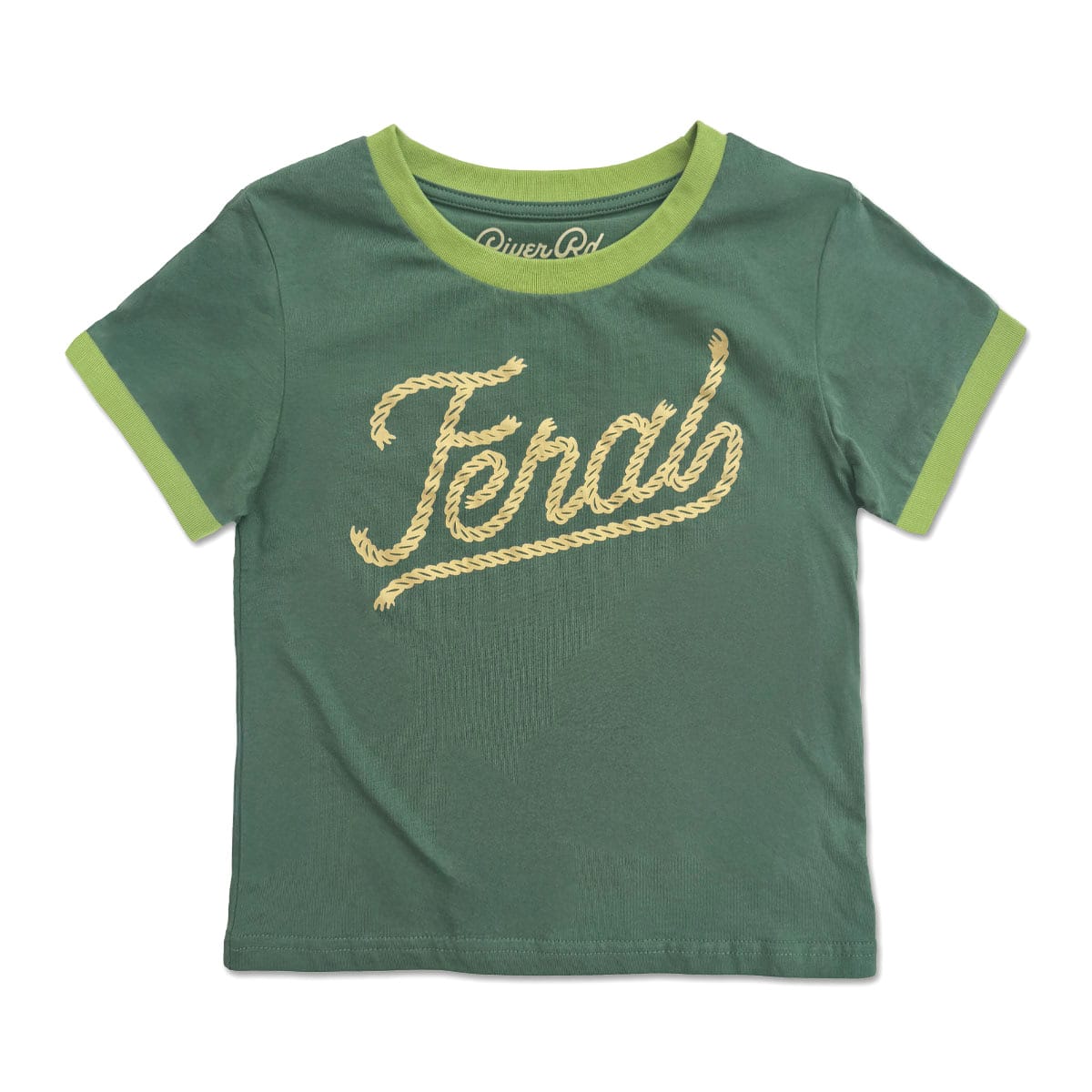 RIVER ROAD CLOTHING Shirts Feral Vintage Ringer | Forest (Youth)