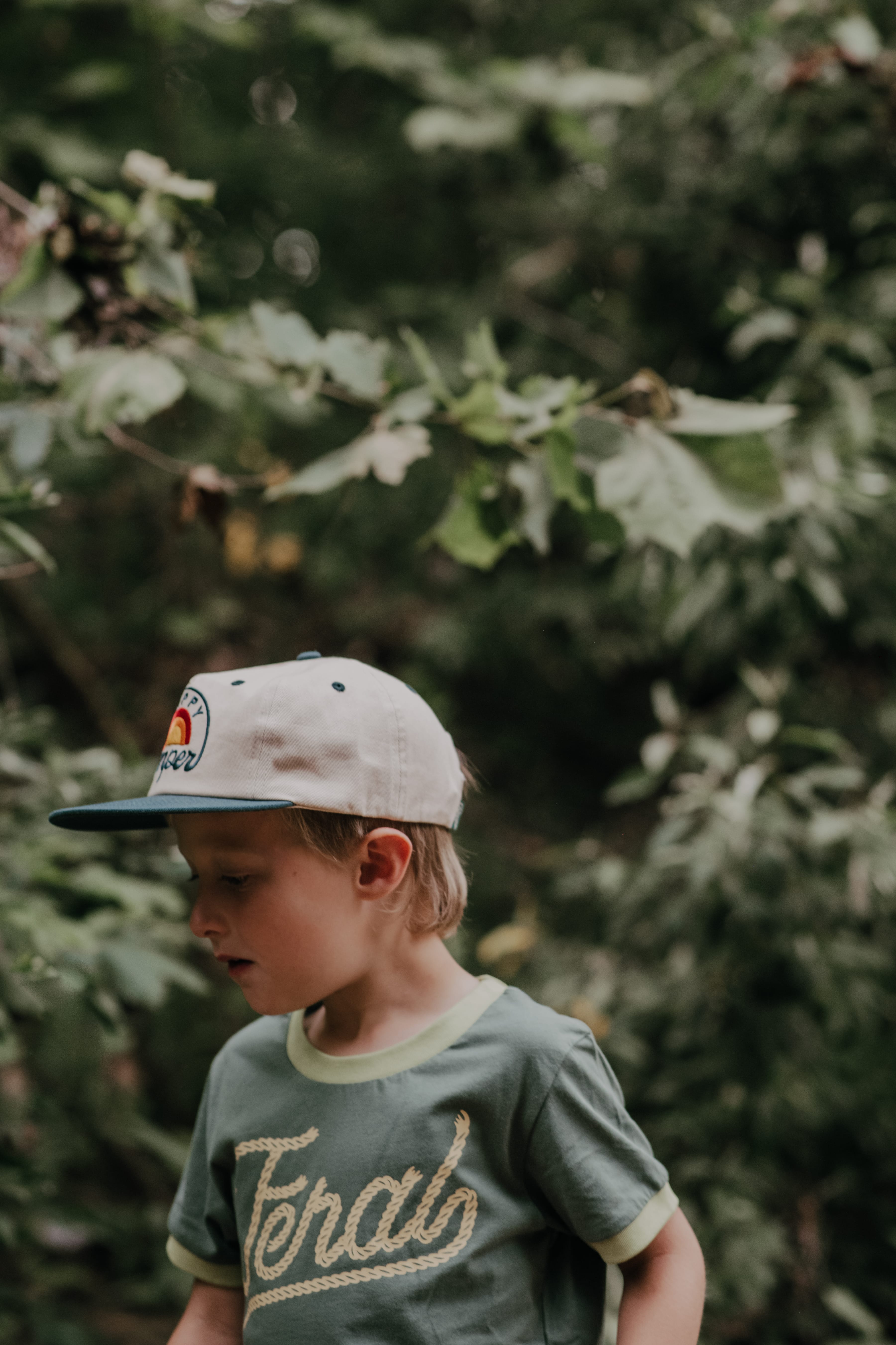 RIVER ROAD CLOTHING Shirts Feral Vintage Ringer | Forest (Youth)