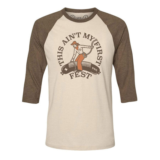 RIVER ROAD CLOTHING Shirts First Fest Texas Raglan T-Shirt