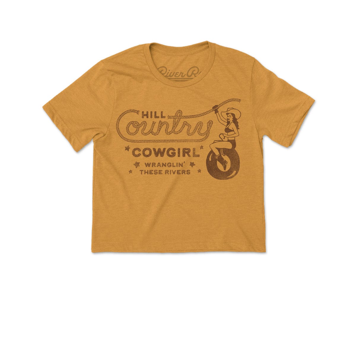 RIVER ROAD CLOTHING Shirts Hill Country Cowgirl | Crop