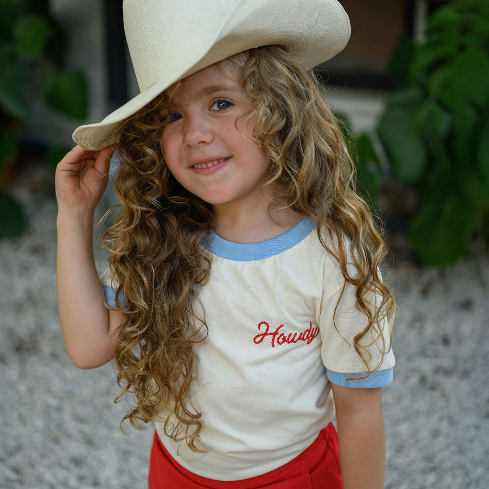 RIVER ROAD CLOTHING Shirts Howdy Vintage Ringer (Youth)