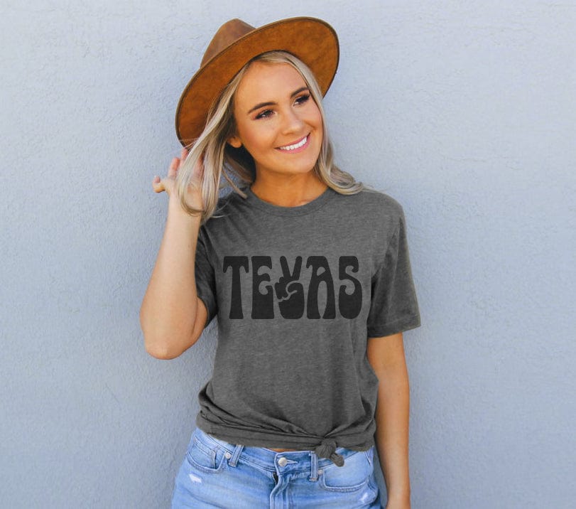 RIVER ROAD CLOTHING Shirts Peace Texas | Grey