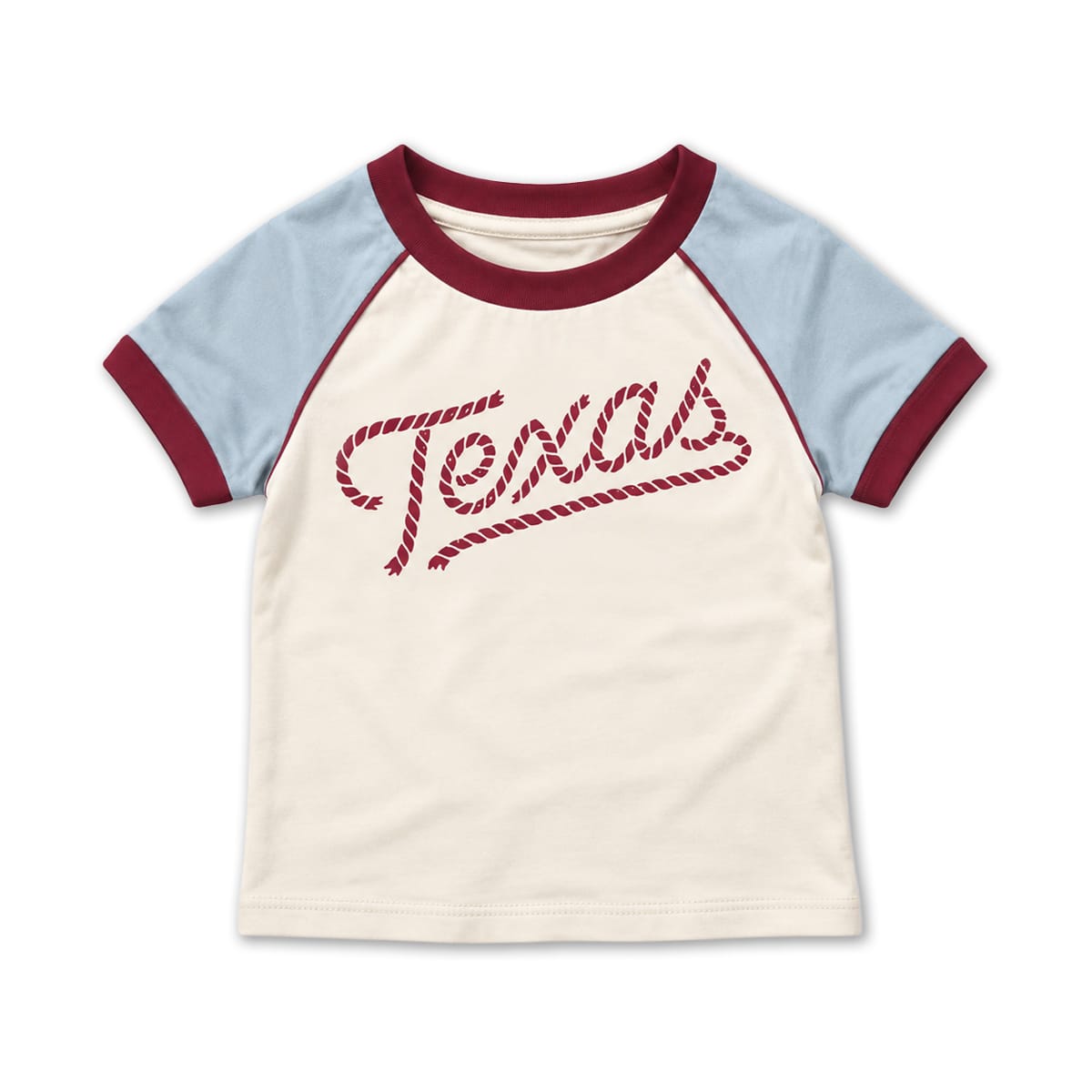 RIVER ROAD CLOTHING Shirts Retro Texas Rope Ringer (Youth)
